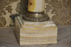 Colonne en onyx fin 19e siècle