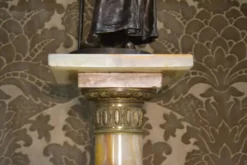 Colonne en onyx fin 19e siècle