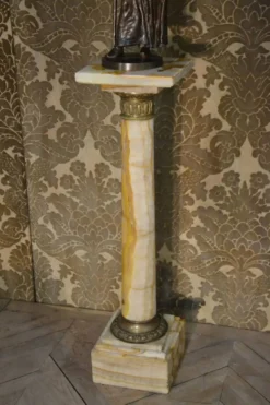 Colonne en onyx fin 19e siècle