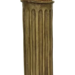 Colonne en résine dorée classique style baroque 20e siècle