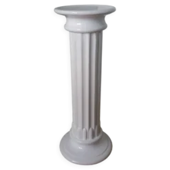 Colonne piedestal 55 cm céramique émaillée