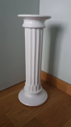 Colonne piedestal 55 cm céramique émaillée