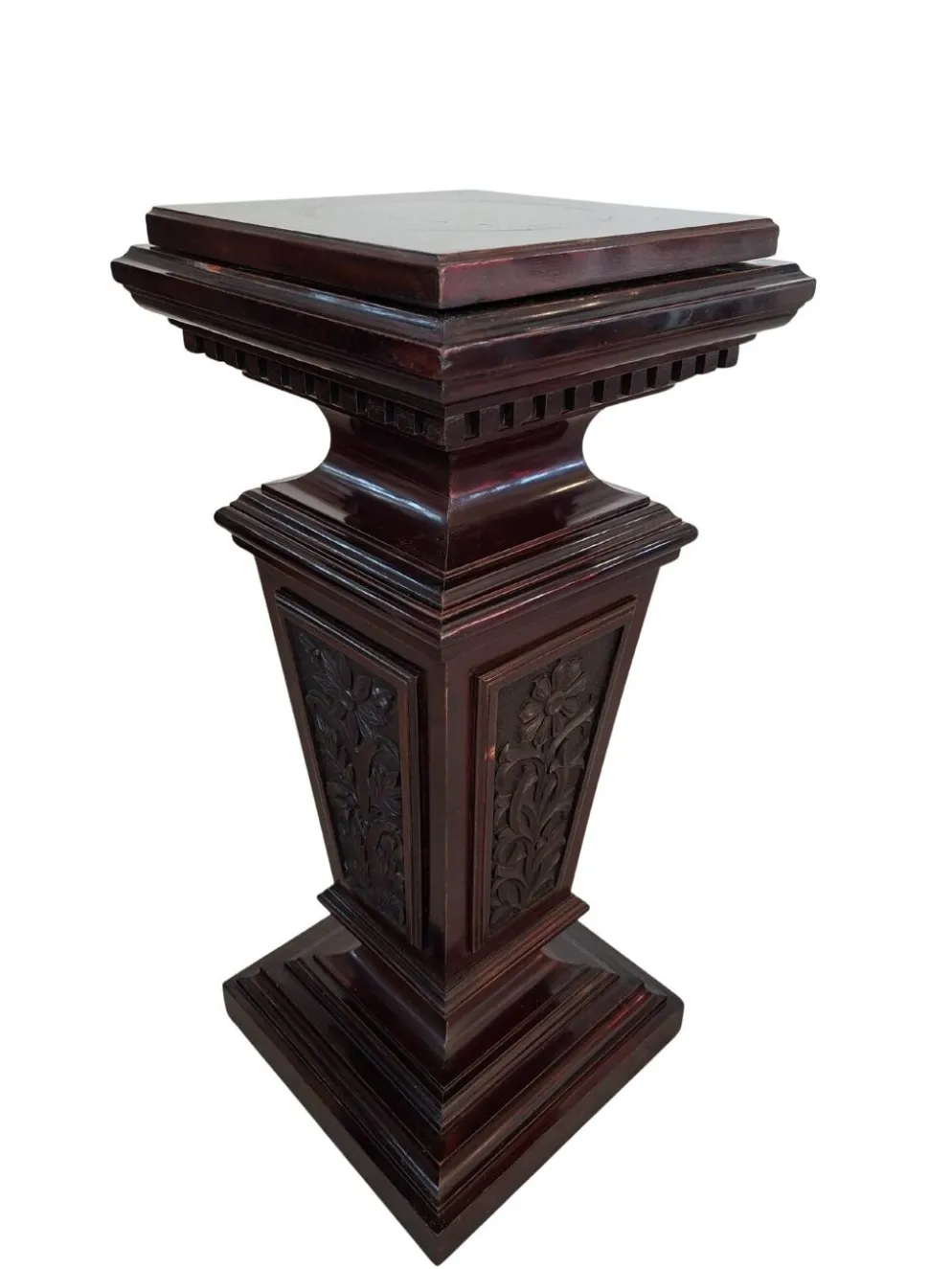 Colonne Porte-Fleurs/Buste – Artisanat Vintage des années 80
