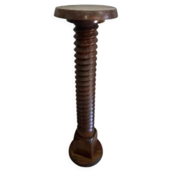 Colonne sellette vis de pressoir