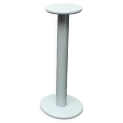 Colonne, table d'appoint space age en métal