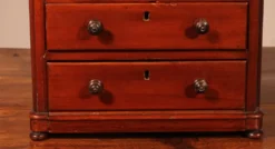 Commode De Maitrise En Acajou Du 19° Siècle
