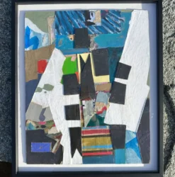 Composition abstraite. Royaume-Uni années 60