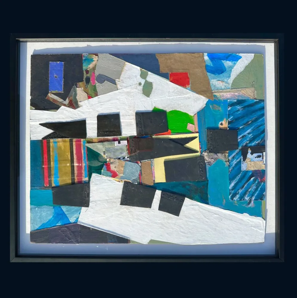 Composition abstraite. Royaume-Uni années 60