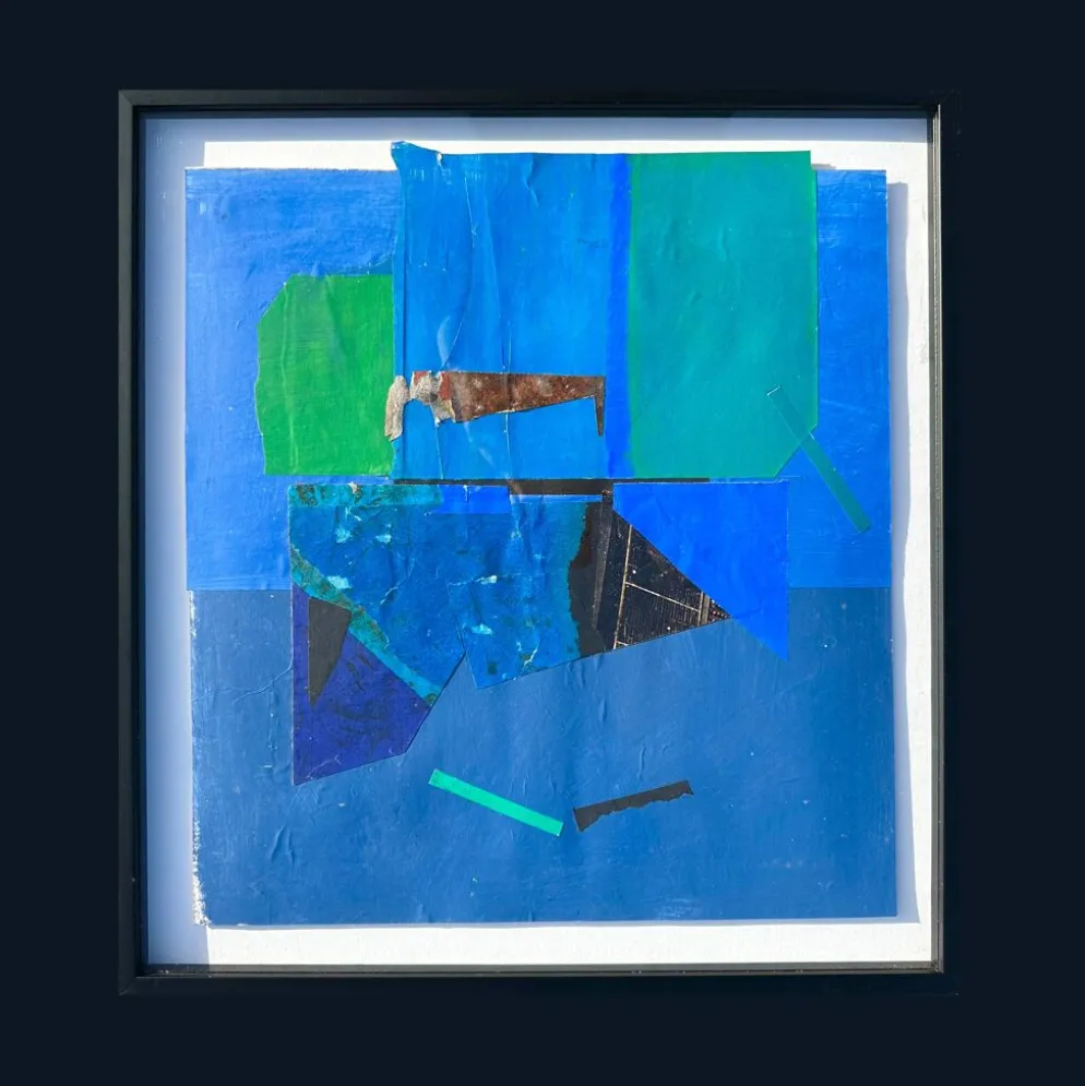 Composition abstraite. Royaume-Uni années 60