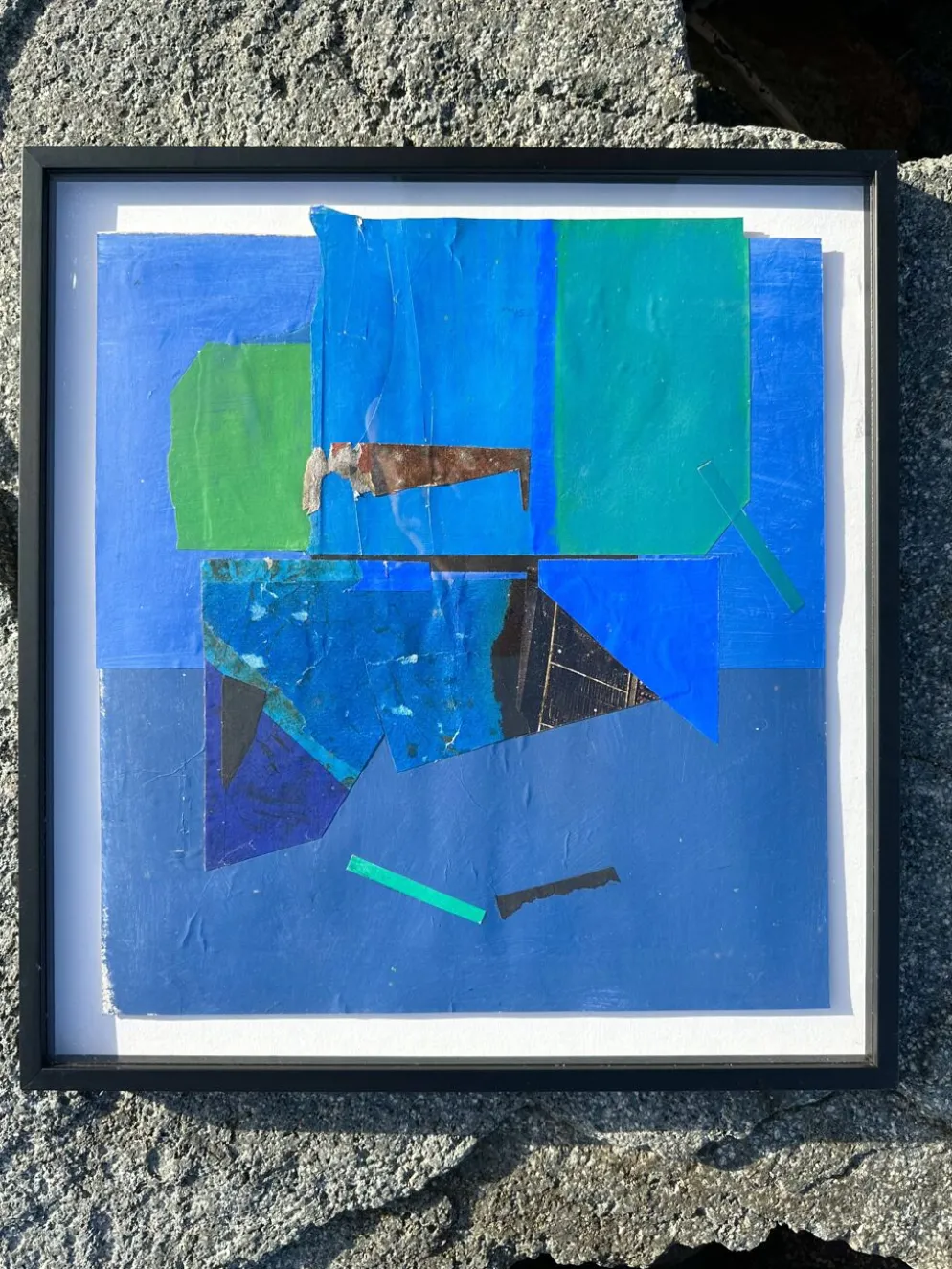 Composition abstraite. Royaume-Uni années 60