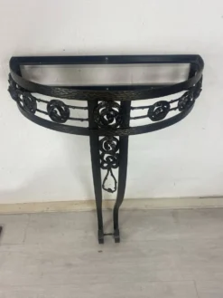 Console et miroir art déco