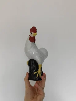 Coq en céramique