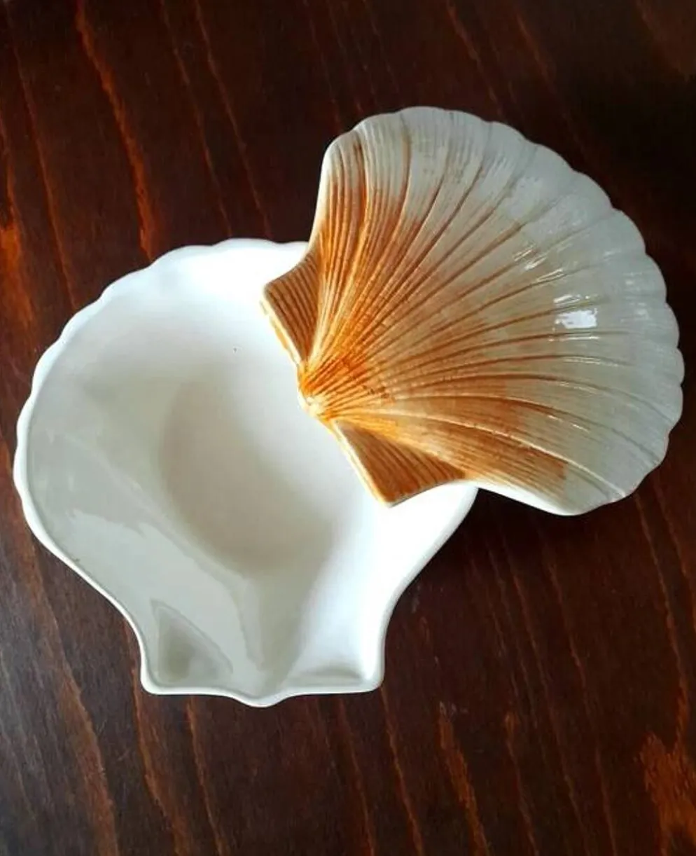 Coquillage en céramique 1960