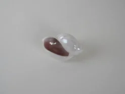 Coquillage en porcelaine, design italien, années 1970, production : Italie