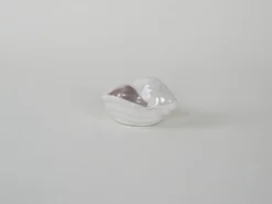 Coquillage en porcelaine, design italien, années 1970, production : Italie