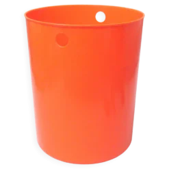 Corbeille orange Roger Tallon Art et Bureau