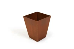 Corbeille à papier danoise en teck des années 1950