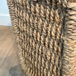 Corbeille à papier en corde