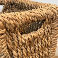 Corbeille à papier en corde