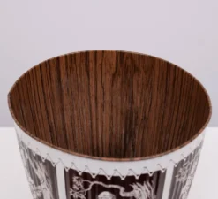 Corbeille à papier en métal années 1960 Angleterre