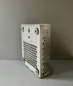 Corbeille à papier métallique des années 50