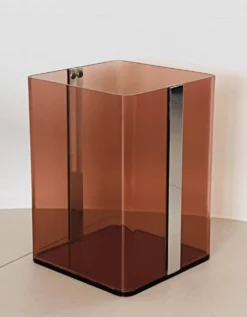 Corbeille à papier par Michel Dumas, France années 70