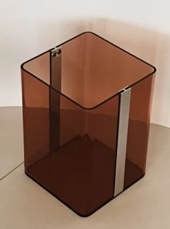Corbeille à papier par Michel Dumas, France années 70