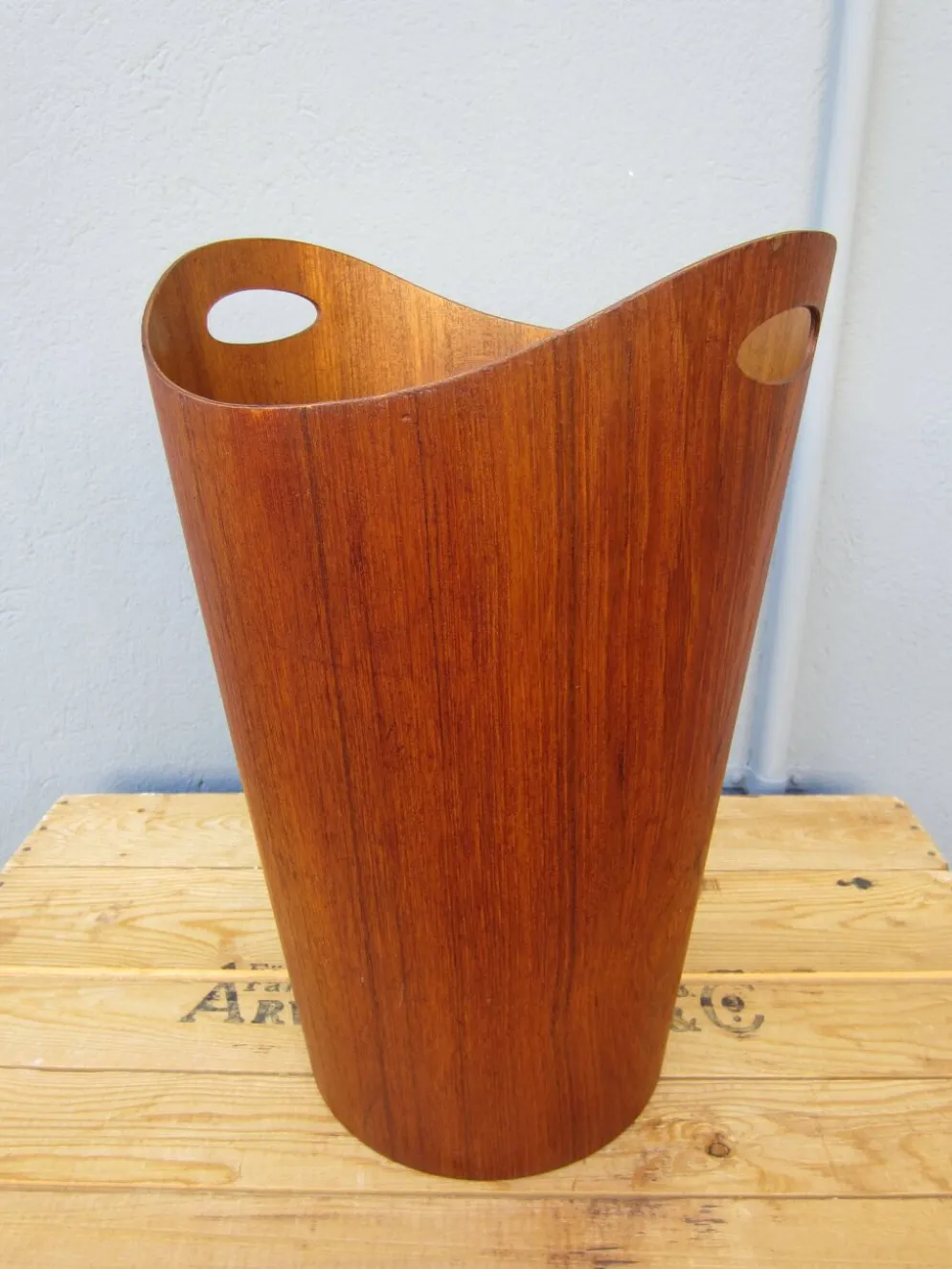 Corbeille à papiers scandinave Servex, milieu XXème