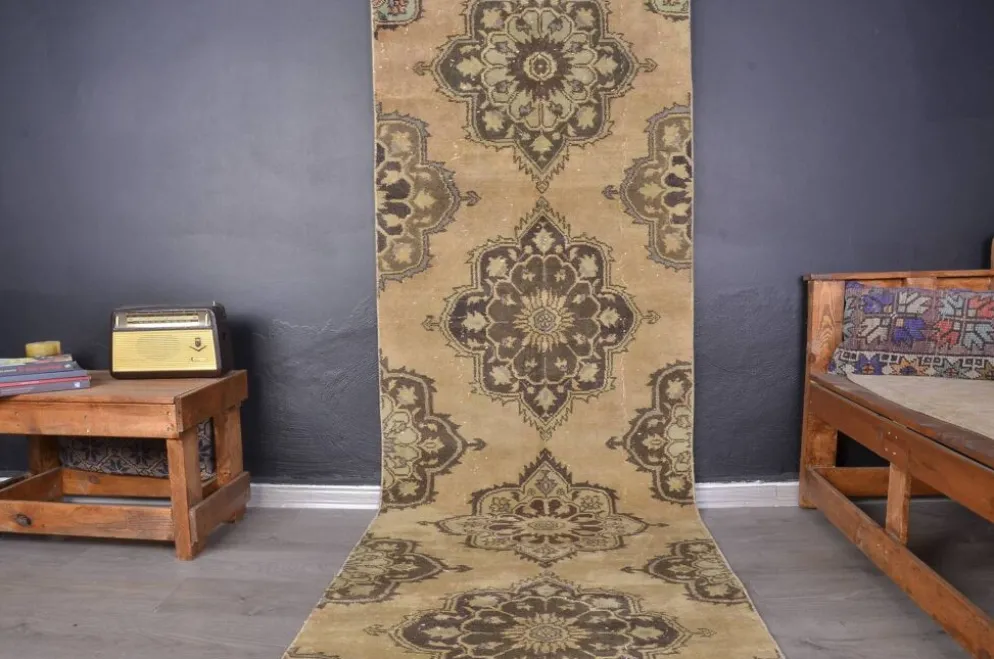 Couloir en laine Oushak extra long sku 1904