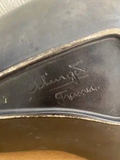 Coupe en céramique signée Elchinger