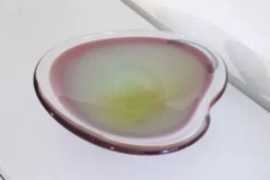 Coupe en verre Sommerso de Paul Kedelv