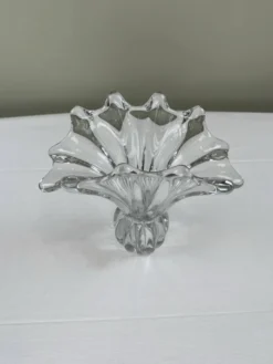 Coupe florale en verre d’art italien