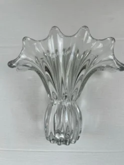 Coupe florale en verre d’art italien