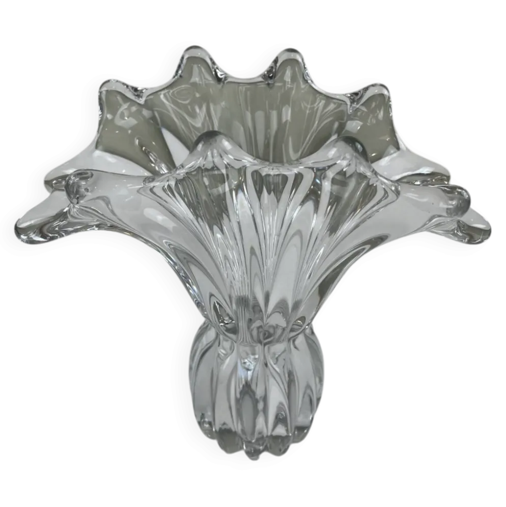 Coupe florale en verre d’art italien