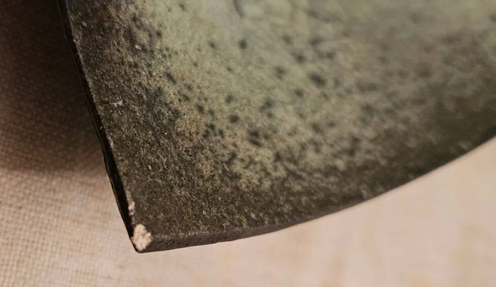 Coupe Losange En Raku Signée Annie Braut