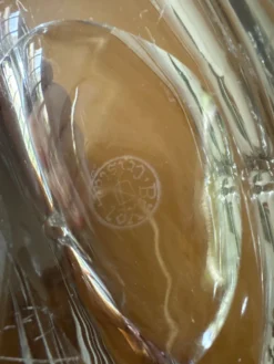 Coupe ou vide poche en cristal Bayle