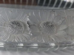 Coupe René Lalique en cristal, années1950-1960
