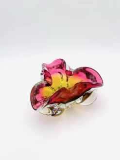 Coupe Sommerso Josef Hospodka Chribska jaune et magenta