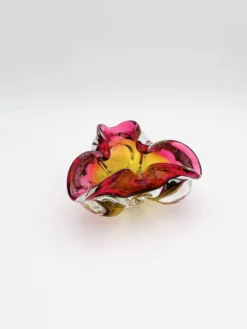 Coupe Sommerso Josef Hospodka Chribska jaune et magenta