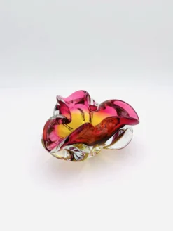 Coupe Sommerso Josef Hospodka Chribska jaune et magenta