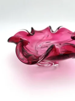 Coupe Sommerso Josef Hospodka Tchécoslovaquie magenta