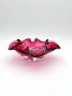 Coupe Sommerso Josef Hospodka Tchécoslovaquie magenta