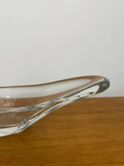 Coupe / vide poche cristal signée Daum