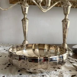 Coupe, vide-poche en argent ARVAL, Luciano Sacco, Valaza