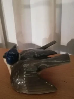 Couple d'oiseaux - Porcelaine Fraureuth Carl Nacke