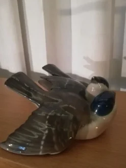 Couple d'oiseaux - Porcelaine Fraureuth Carl Nacke