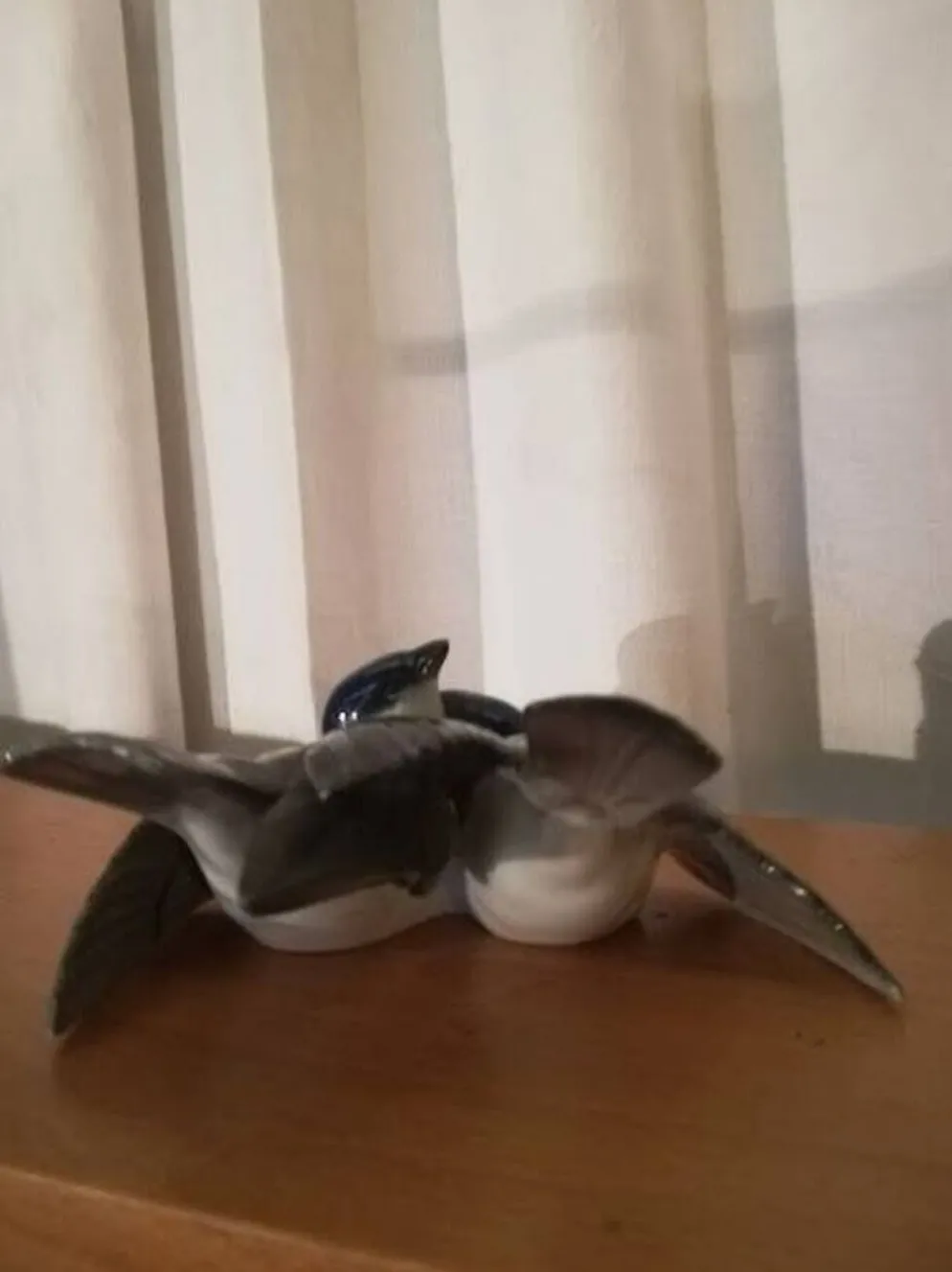 Couple d'oiseaux - Porcelaine Fraureuth Carl Nacke