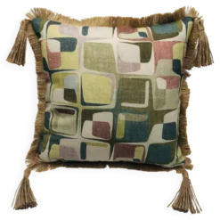 Coussin carré, Housse et Insert. Modèle « Andréa »