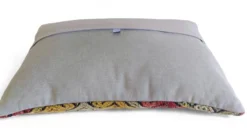 Coussin en kilim en laine tissé à la main vintage, style mauresque, milieu du 20e siècle