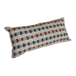 Coussin exceptionnel en textile grec vintage tissé à la main, des années 1950-1970.